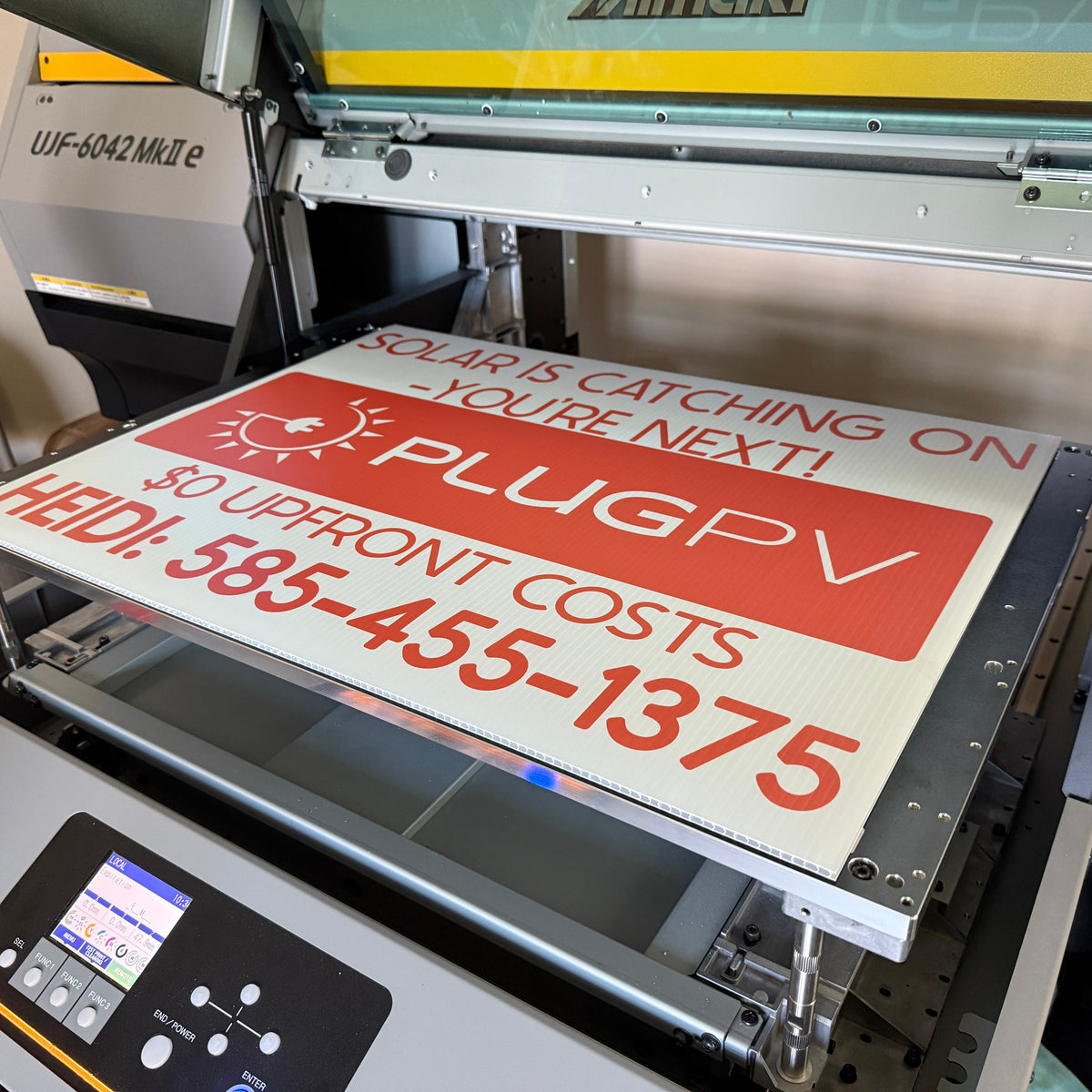 Double-Sided 18x24 Yard Sign – Personalized Full‑Color UV Printed Sign with Metal Stake