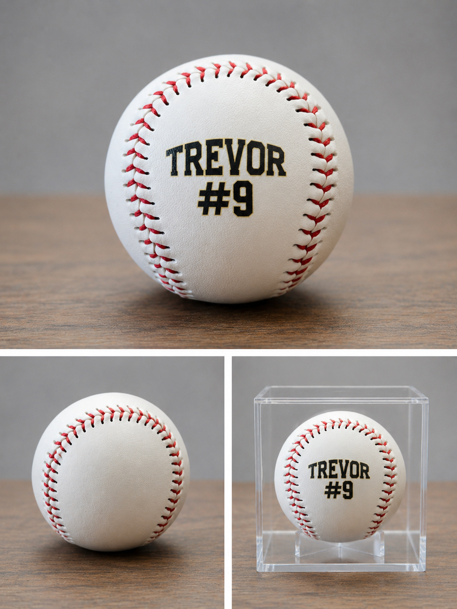 Personalized Baseball Keepsake | Player Gift | Team Award | Coach Gift