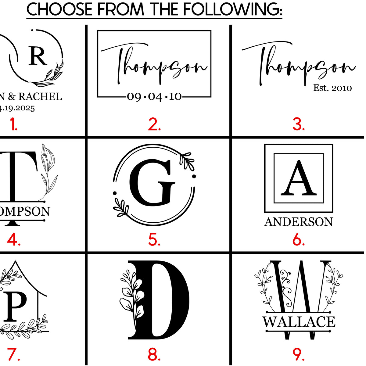 Monogrammed Pint Glass – laser engraved Beer Glass with Pre-Designed Graphics | 16oz Gift for Drink Lovers