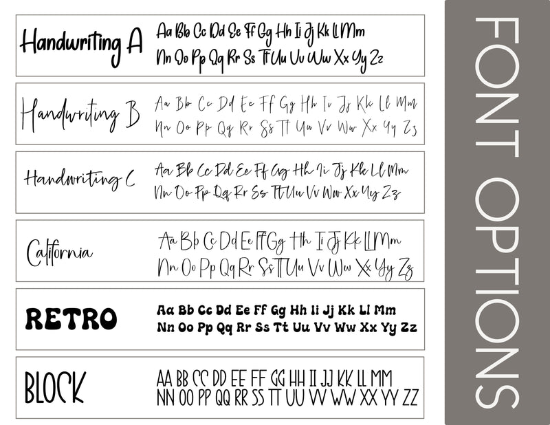 Local Engraving Service – Personalized Name on Kids' Water Bottles | BYOWB (Engraving Service Only)