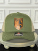 Custom Leather Patch Hat – Personalized Team Logo, Text, or Icon – Richardson 112 Trucker