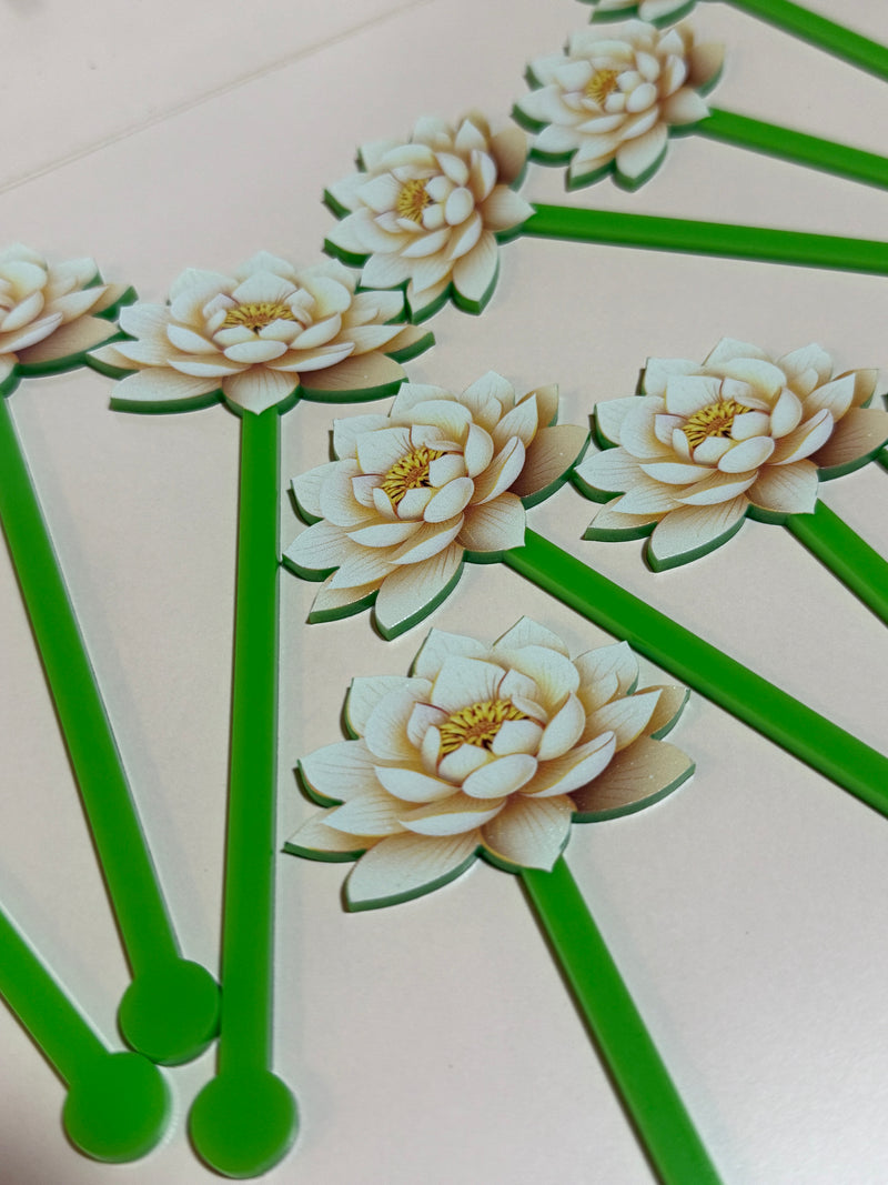 Custom Acrylic Drink Stirrers – Personalized Cocktail Sticks with Pet Photos, Logos & Designs