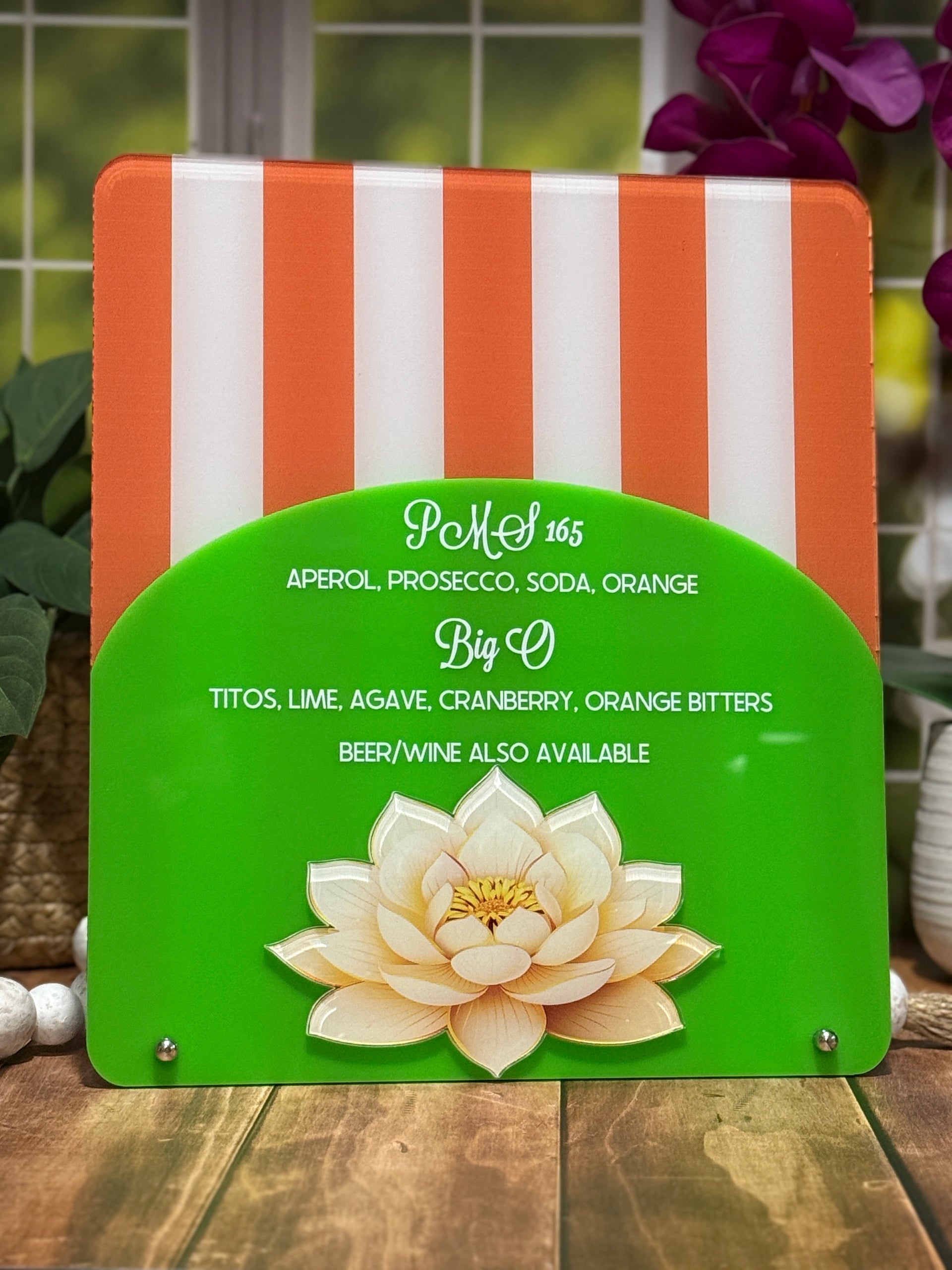 Custom Acrylic Sign – Double Layer Rectangle | UV Printed Personalized Display