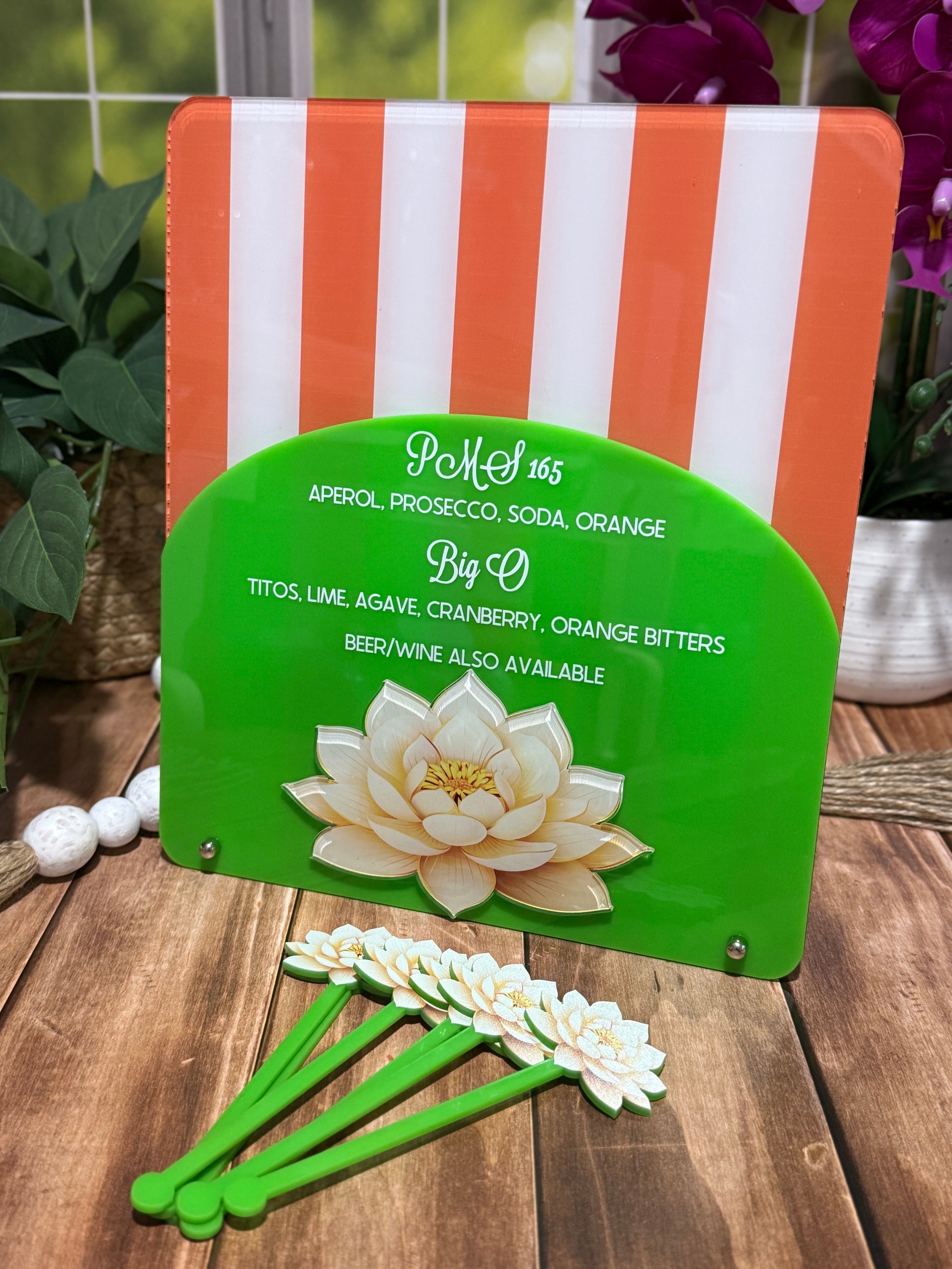 Custom Acrylic Sign – Double Layer Rectangle | UV Printed Personalized Display