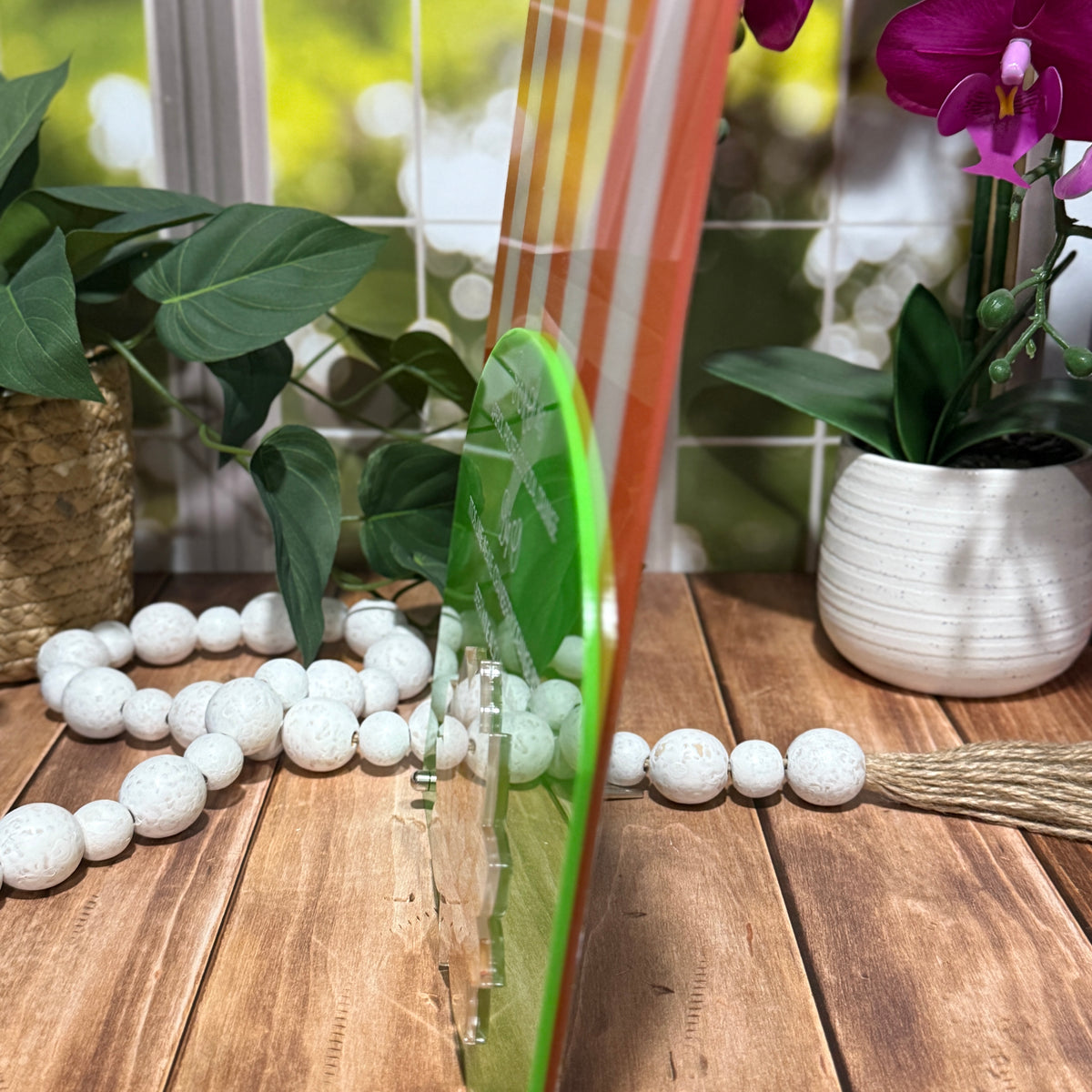 Custom Acrylic Sign – Double Layer Rectangle | UV Printed Personalized Display