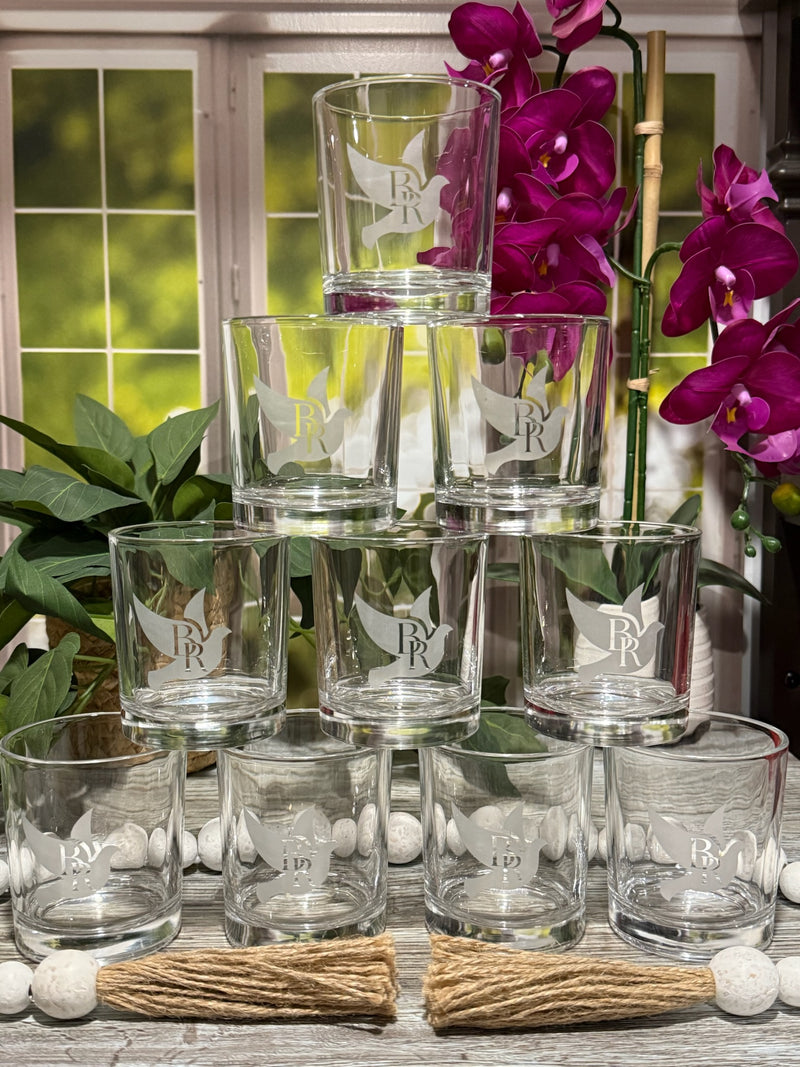 Custom Branded Whiskey Glass – laser engraved Rocks Glass | Gift for Whiskey & Bourbon Lovers