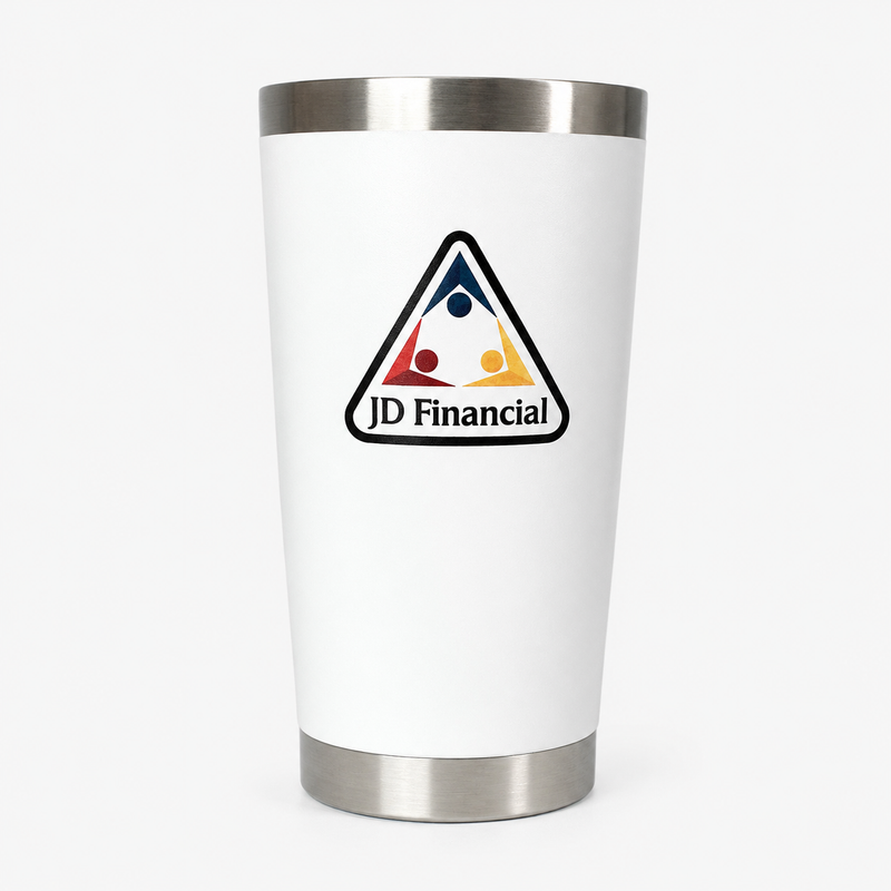 20oz Custom Logo Tumbler – Full Color Print