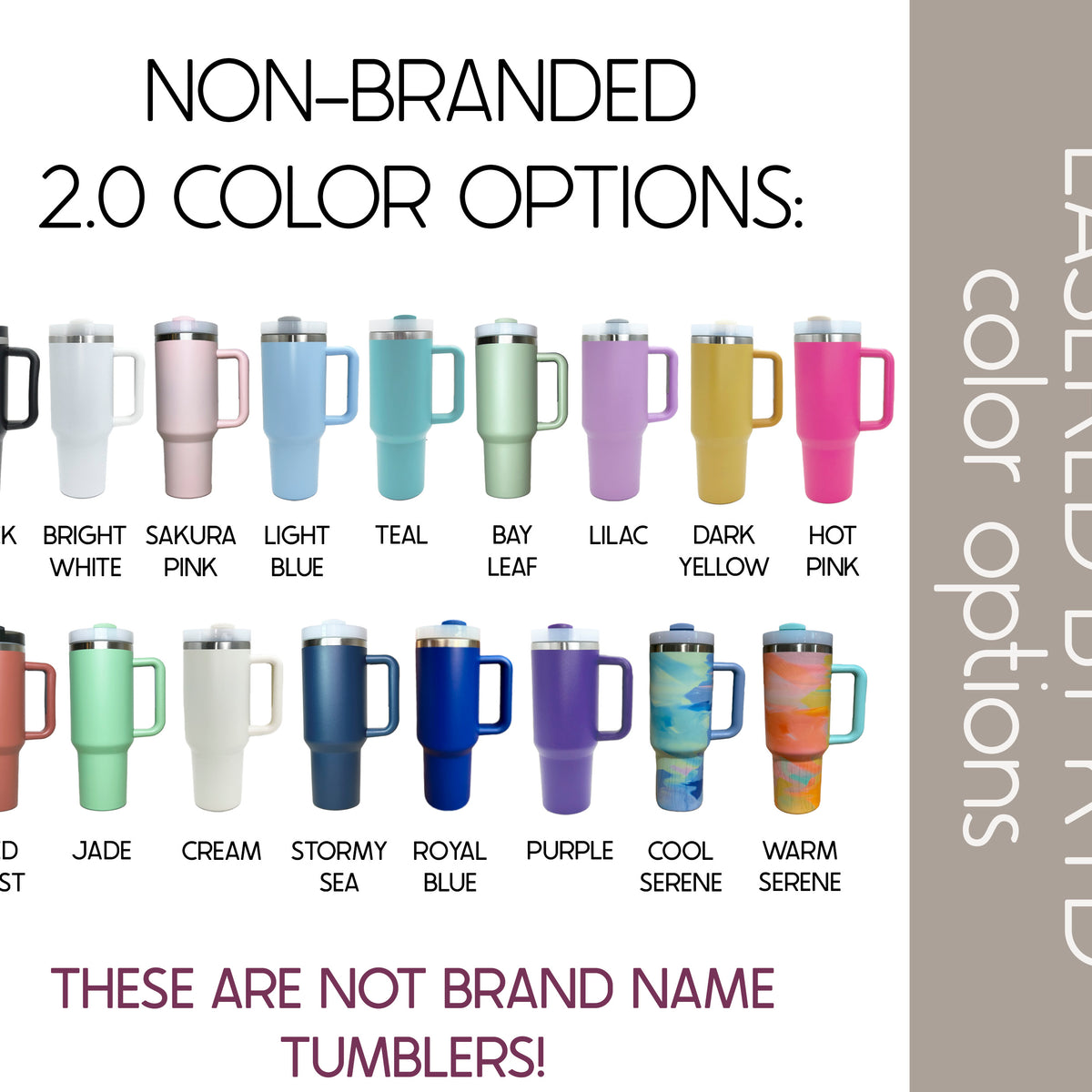 Hidden Cuss Word Mandala 40oz Tumbler - Choose Brand and Color