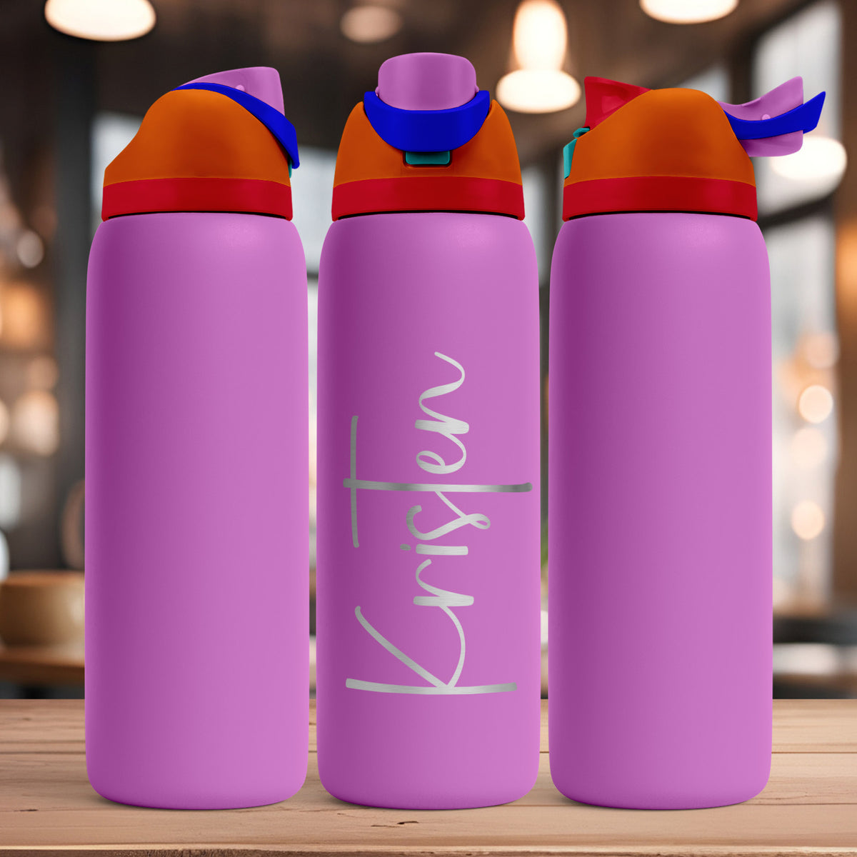 Local Engraving Service – Personalized Name on Kids' Water Bottles | BYOWB (Engraving Service Only)