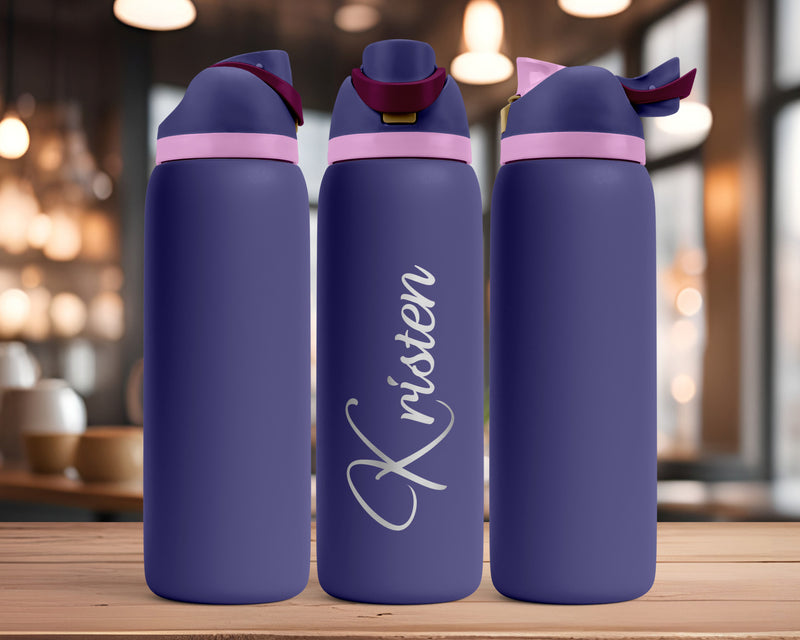 Local Engraving Service – Personalized Name on Kids' Water Bottles | BYOWB (Engraving Service Only)
