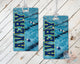 Personalized Swim Bag Tag with Name and Colors