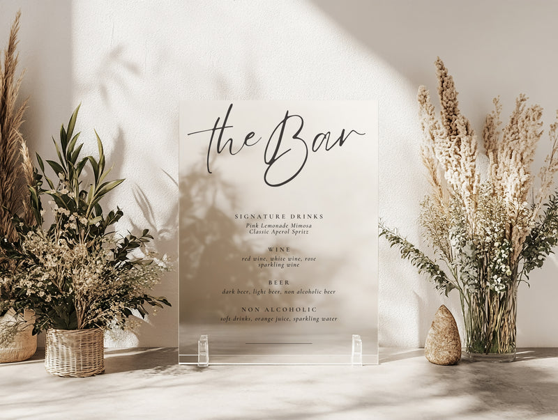 Custom Acrylic Sign – Single Layer Rectangle | UV Printed Personalized Sign