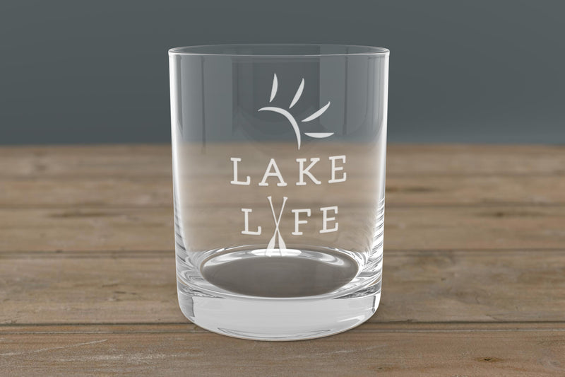 Alcohol-Themed Whiskey Glass – Engraved Gift for Men, Groomsmen, & More